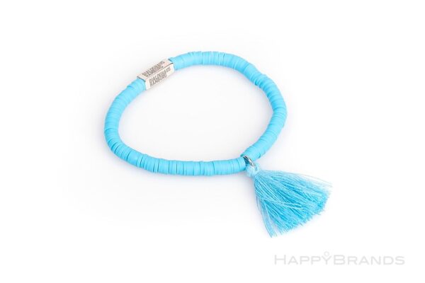 Giveaway Heishi Armband mit Werbe-Logo individuelle Sonderanfertigung