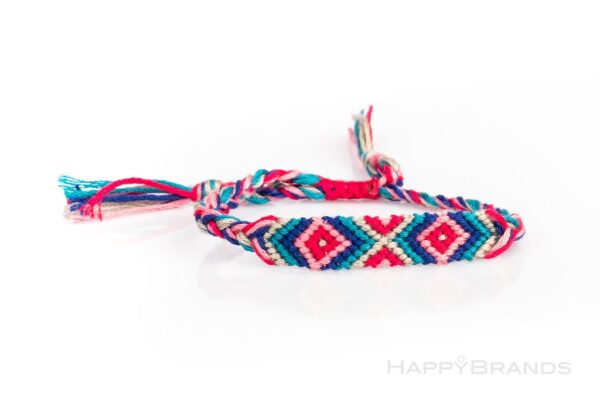Streuartikel Kundenpraesent geflochtenes Armband Wunschmotiv fertigen lassesn