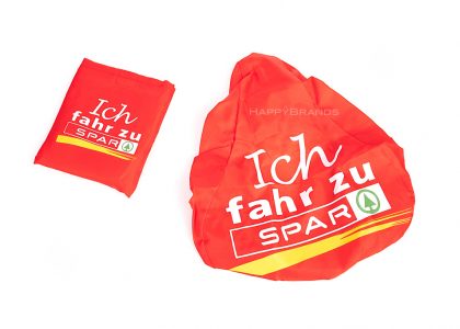 Werbegeschenk Sattel-Schoner Mit Wunschmotiv Fahrradsattelregenschutz