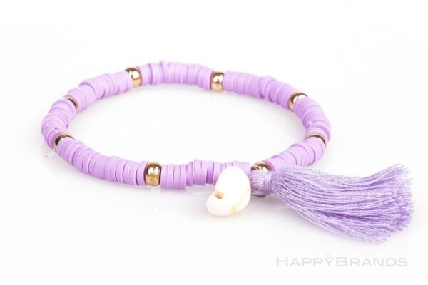Werbemittel Heishi Armbaender mit Logo Importeur Lieferant Produzent