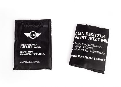 Werbepraesent Werbe-Sattelregenschutz Mit Logo Fahrradsattel-Schoner