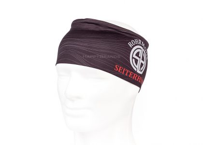Eco-advertising material Reflective functional headband made from RPET material individually manufactured