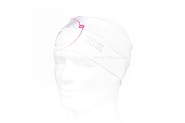 Giveaway Werbe-Sportstirnband aus RPET mit Werbemotiv bedruckt