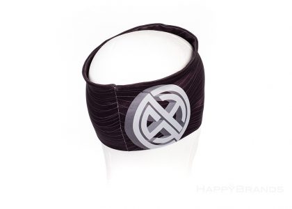 Oeko Werbegeschenk Recycling-Sportstirnband Funktionsmaterial Mit Reflektierendem Logo Bedrucken