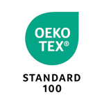 OEKO-TEX-STANDARD 100 zertifiziert Logo