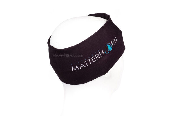 Umweltfreundliches Giveaway Recycling-Funktionsstirnband aus Mikrofaser in Wunschdesign bedruckbar