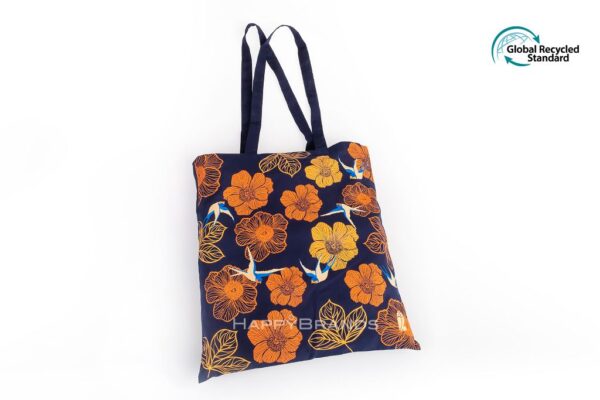 Printable shopping bag made of recycled cotton GiveAway GRS