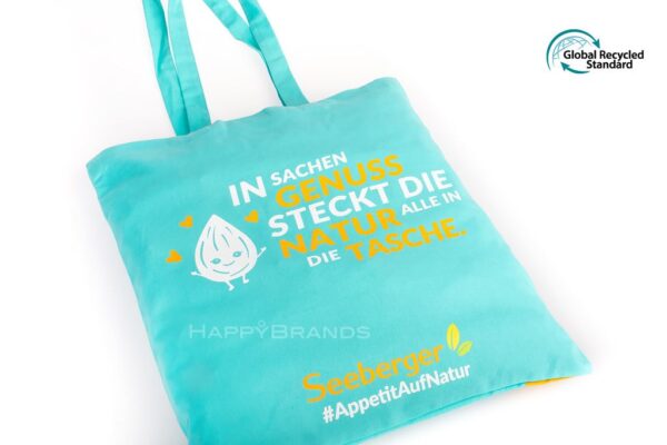 Print cotton bag promotional bags made from recycled material promotional gift GRS