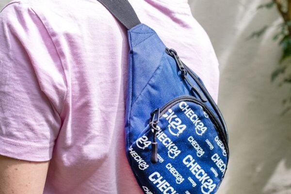 GiveAway rePET Bauchtasche mit Werbemotiv bedruckt