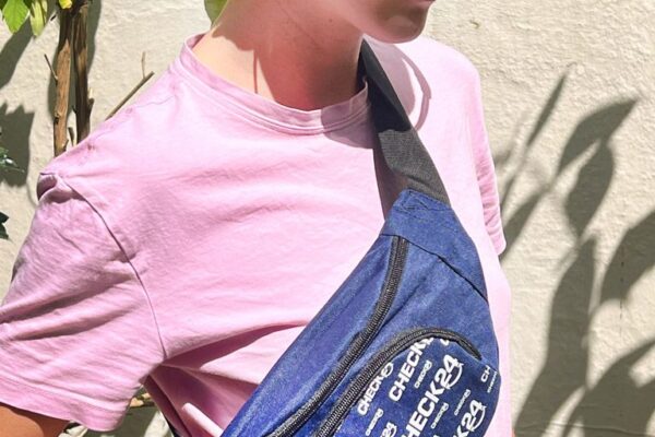Werbeartikel Festival Artikel Set rePET Bauchtasche Schnelle Brille Sonderproduktion