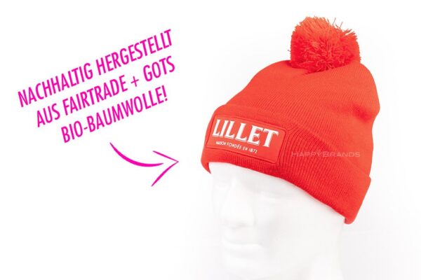 Organic hat made of organic cotton FAIRTRADE GOTS promotional gift