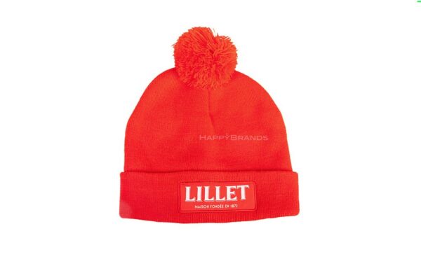 Fairtrade GOTS beanie with pompom organic cotton corporate gift