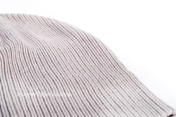 R-PET Werbe-Beanie Rippstrick Merchandising Kundenpraesent