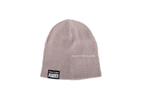 RPET-Strickbeanies Rippoptik Werbeanbringung Giveaway Anbieter Lieferant