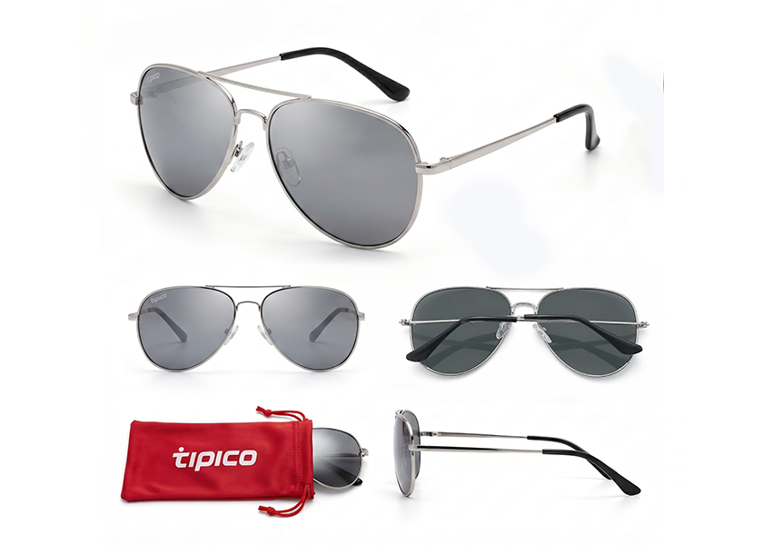 Bedruckte Werbesonnenbrille, Sonnenbrille Pilot als Werbemittel, GiveAway & Promotionartikel