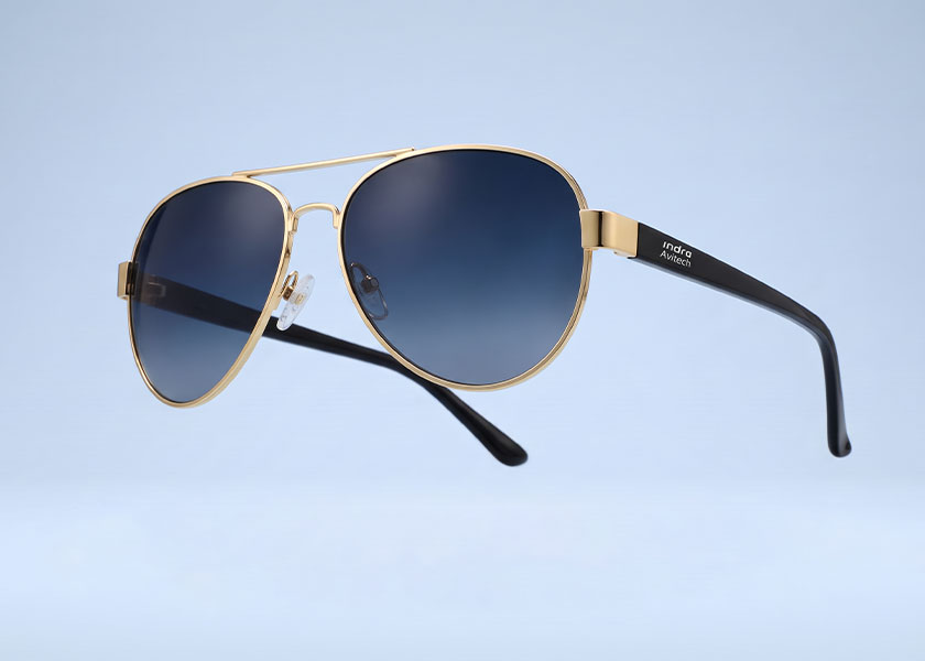 Bedruckte Werbesonnenbrille, Sonnenbrille Pilot als Werbemittel, GiveAway & Promotionartikel