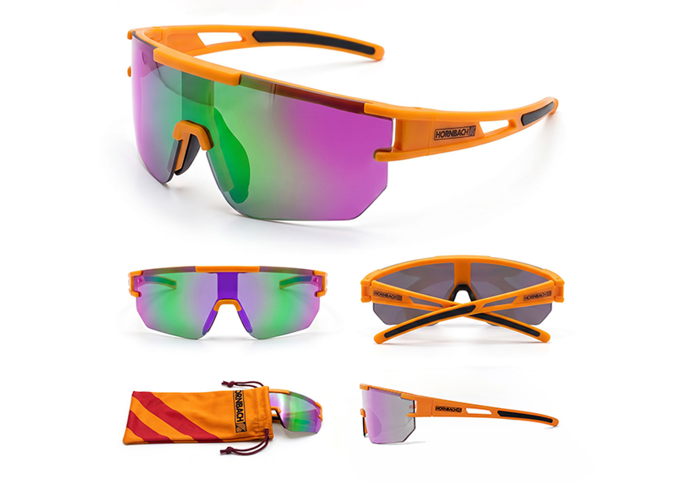 Printed promotional sunglasses, sunglasses shield as advertising material, giveaway & promotional items