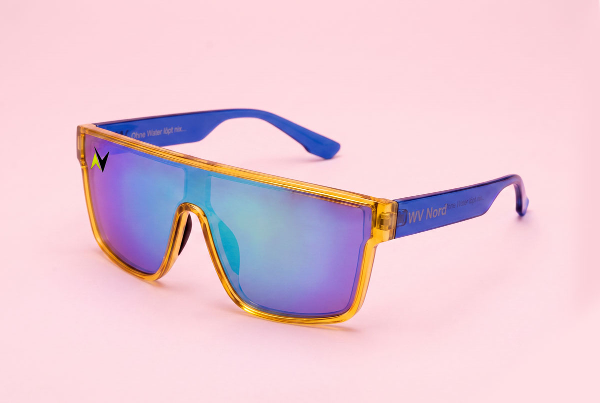 Regalo promozionale 'Fast Glasses', occhiali da sole promozionali realizzati con il tuo design