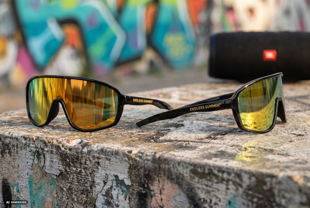 Werbegeschenk Schnelle Brille Werbesonnebrille im eigenen Design herstellen lassen