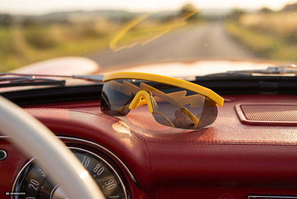 Werbegeschenk Schnelle Brille Werbesonnebrille im eigenen Design herstellen lassen